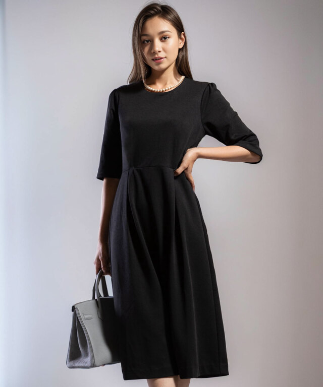 付け襟&カフス エレガント ワンピース レディース | マタニティウェア