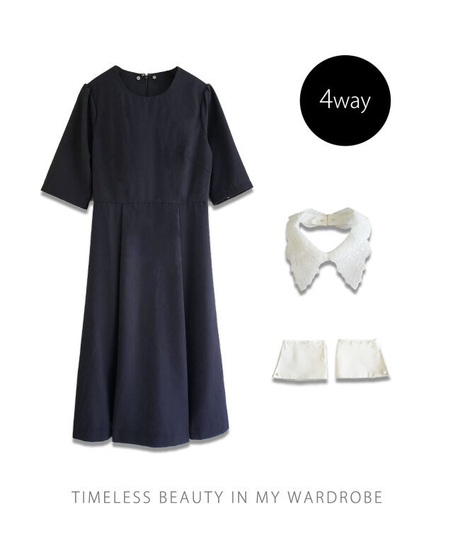 付け襟&カフス エレガント ワンピース レディース | マタニティウェア