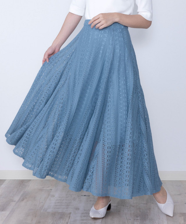 総レースドラマティックスカート レディース/ボトムス | マタニティ