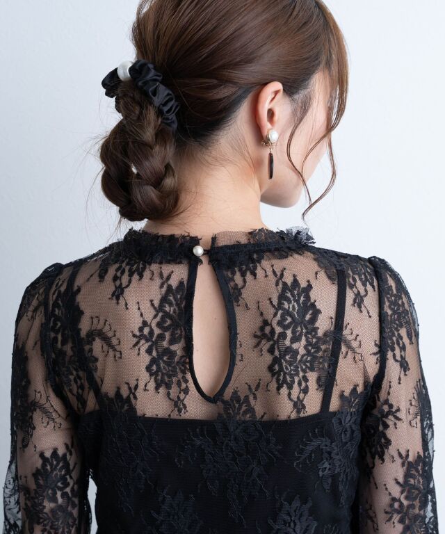 キャミソール付きレーストップス レディース | マタニティウェア・授乳