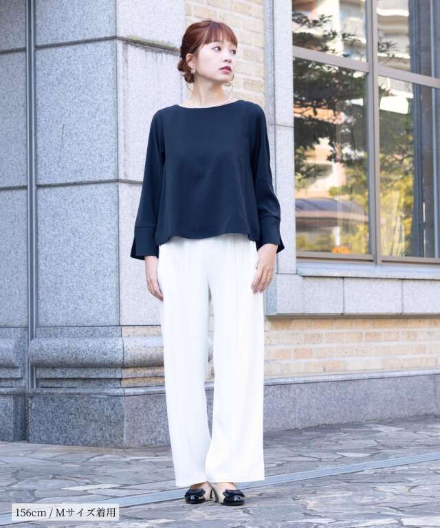 フォーマル パンツスーツ＆ツイードジャケット2点セット 授乳服