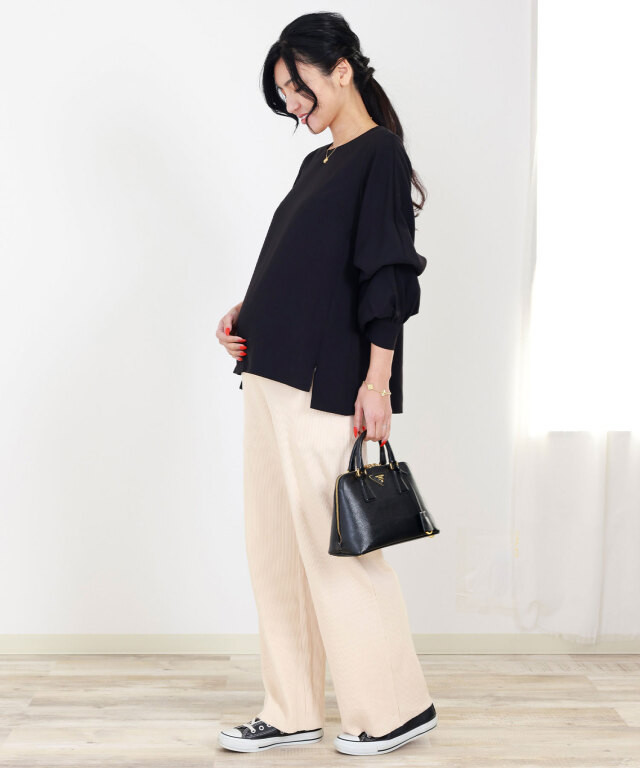 袖2WAYブラウス レディース/トップス | マタニティウェア・授乳服の