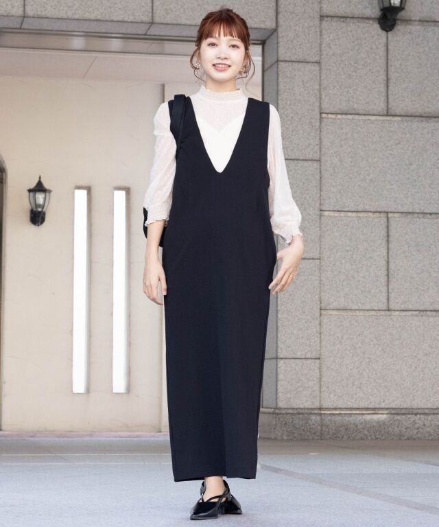 ドビーシフォン シャーリングブラウス | マタニティウェア・授乳服の