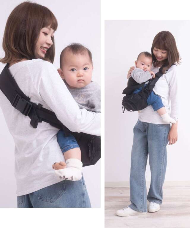 無重力 AGS機能搭載 ヒップシート 抱っこ紐 ボディバッグ 3WAY 2025