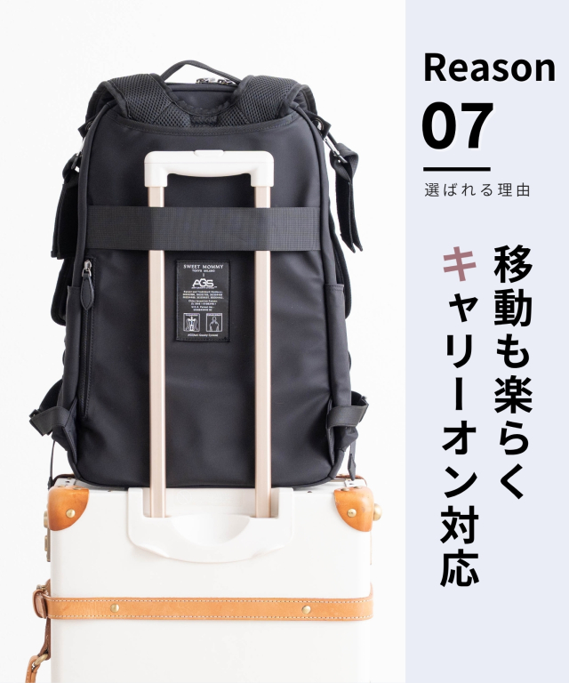まーくんさん専用 軽さも収納力も叶える！マザーズリュック 2フロア 無重力AGS 2層式