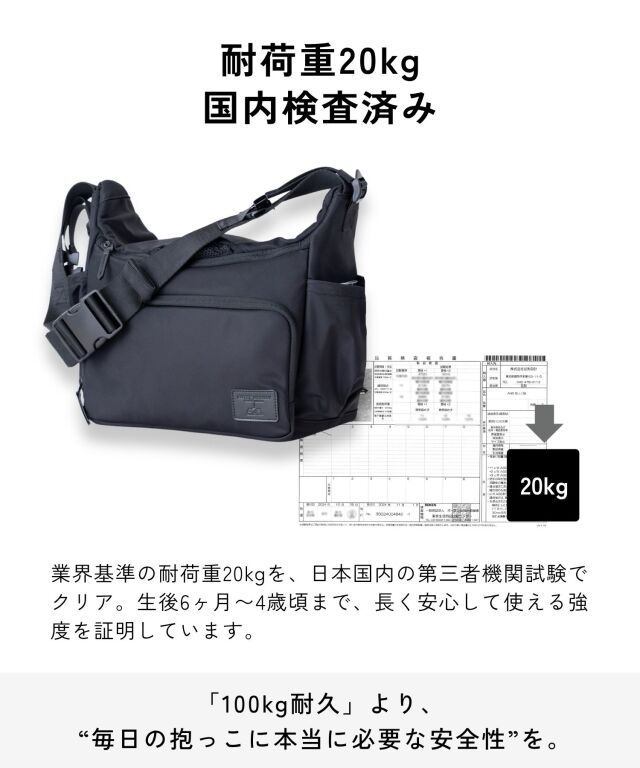 無重力 AGS機能搭載 ヒップシート MAX 大容量 ショルダーバッグ 3WAY