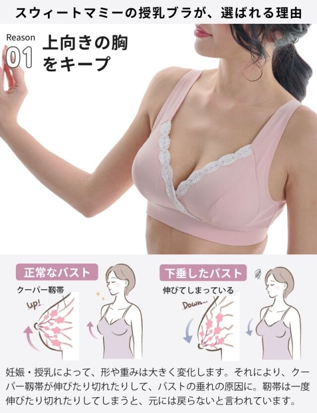 産婦人科医推奨 伝説の授乳ブラ 日本製 産前産後OK | マタニティウェア