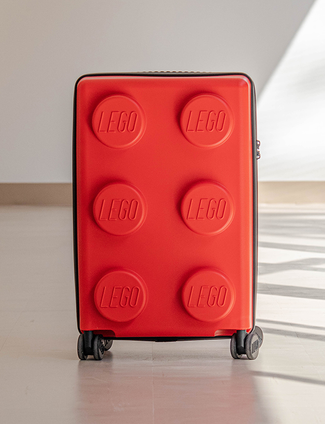 LEGO スーツケース 35L SIGNATURE BRICK 2x3 TROLLEY/レッド