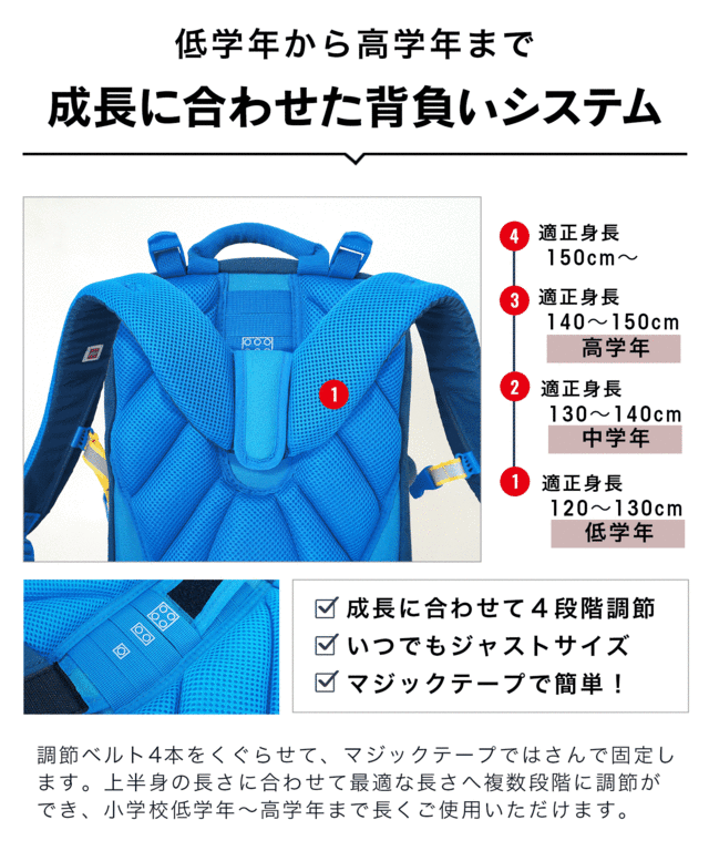 LEGO Petersen ランドセル(23L) リバーシブルカバー付き スクール