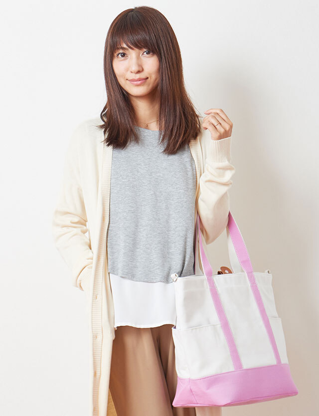 キャンバストートバッグ シェレーヌ ガーデントート クラッチポーチ