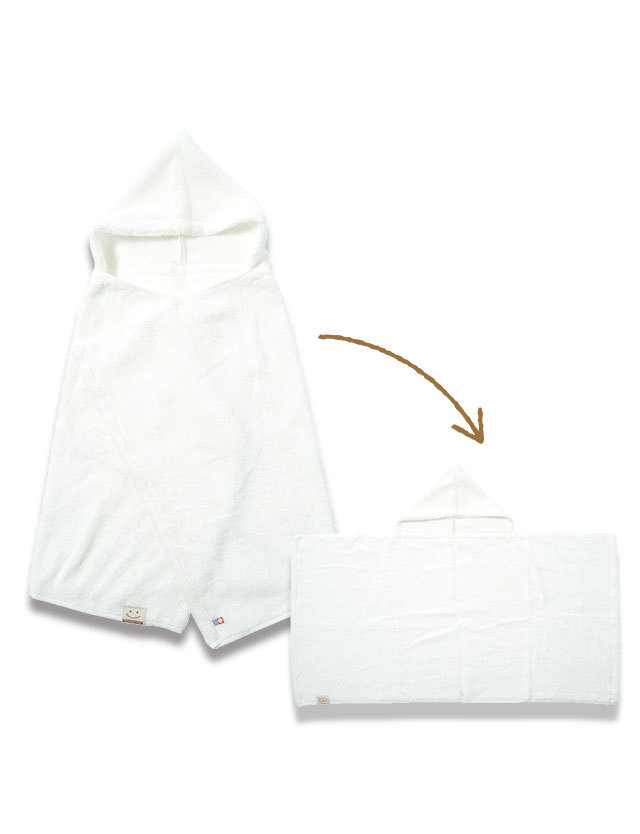 日本製 今治タオル 世界一のタオル フード付きミニバスタオル ベビー4点ギフト