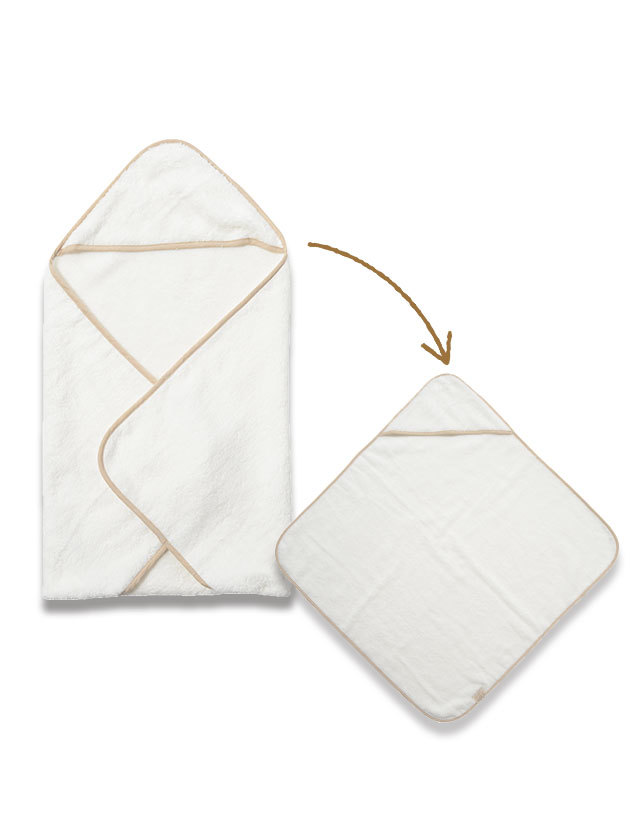 日本製 今治タオル 世界一のタオル フード付きミニバスタオル ベビー5点ギフト