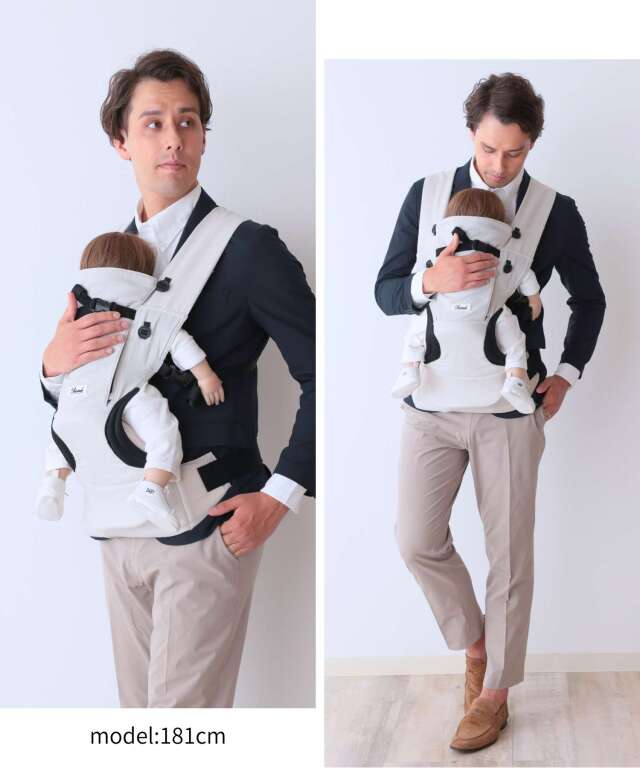 日本製 オリジナル6WAY抱っこ紐 ヒップシート・収納ポーチ付き