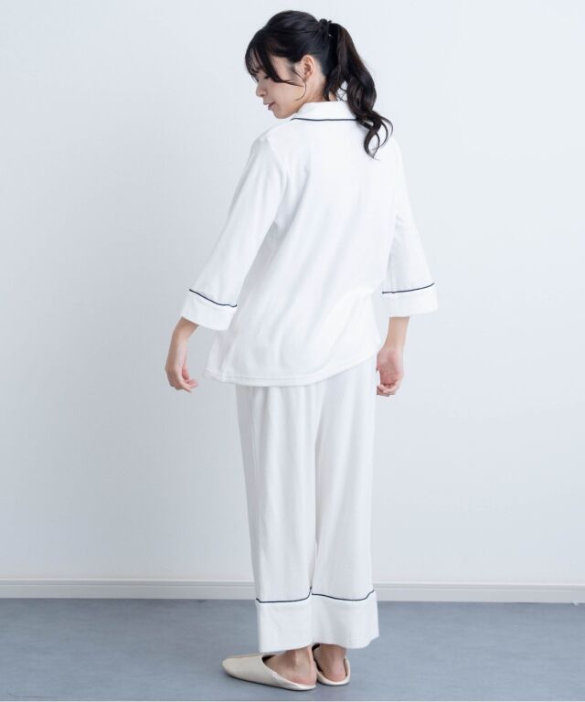 開襟ナイティ 上下2点セット 産前産後兼用 授乳服マタニティウェア