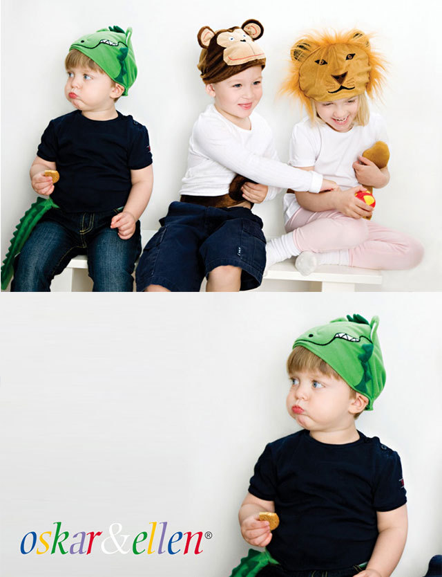北欧スウェーデン Oskar&Ellen アニマル ハット＆テール oe51 動物