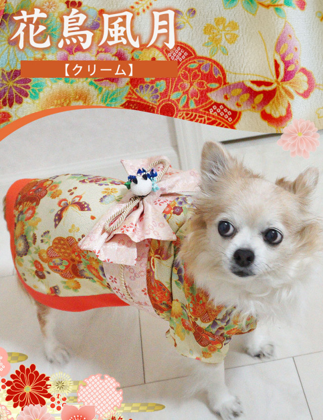 OINUSAMA ONEKOSAMA 着物 古典柄 晴れ着 和装 ドッグ ペット