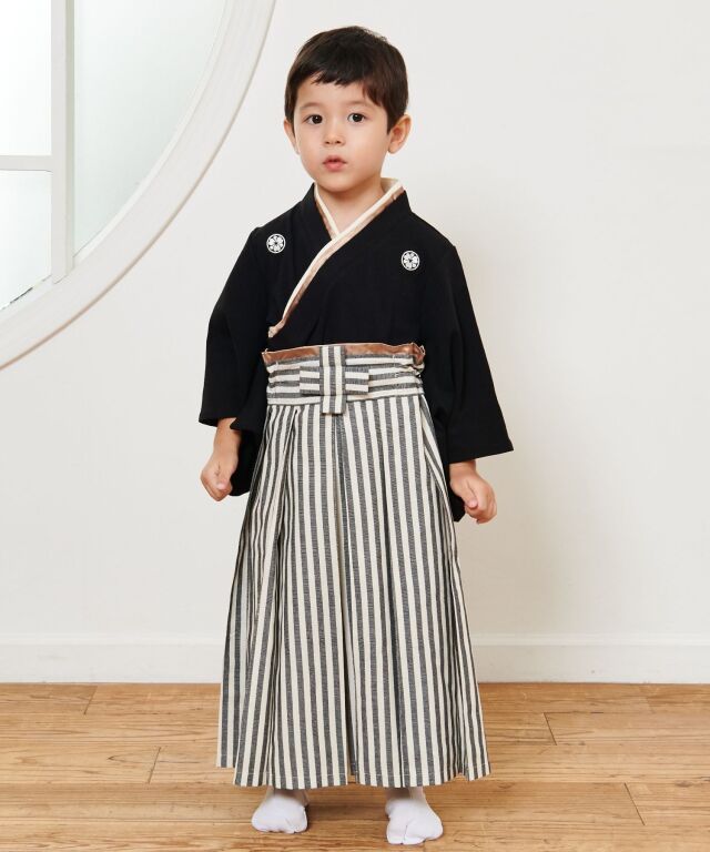 パピコ 様♡専用　ベビー着物&袴風セットアップ パピコ 様♡専用 ベビー着物&袴風セットアップ パピコ 様♡専用 ベビー着物