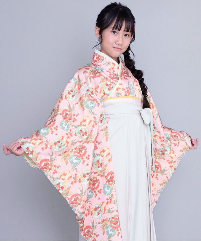 袴セット 一式全て揃ってます　小学生　卒業式 袴セットの通販 | 着物・和装ファッションの通販ならKYOETSU