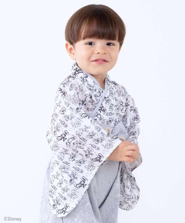 ディズニー　ミッキーマウスファンタジア　女の子の袴セット　七五三卒園式ハロウィン ディズニーミッキーマウスファンタジア女の子の袴セット七五三卒