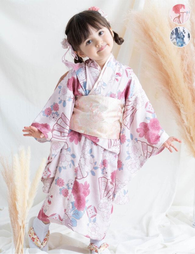 七五三 3歳 女の子 衣装セット 3歳 七五三着物フルセット 女の子 着物 帯 被布 セット内容が