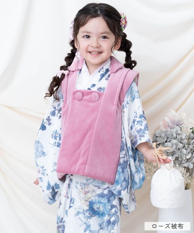 七五三 3歳 着物 被布 七五三 着物 3歳 被布 6点セット 男の子 三ツ身着物 被布コート