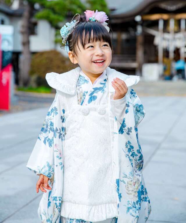 3歳 七五三着物フルセット 女の子 着物 帯 被布 セット内容が選べる