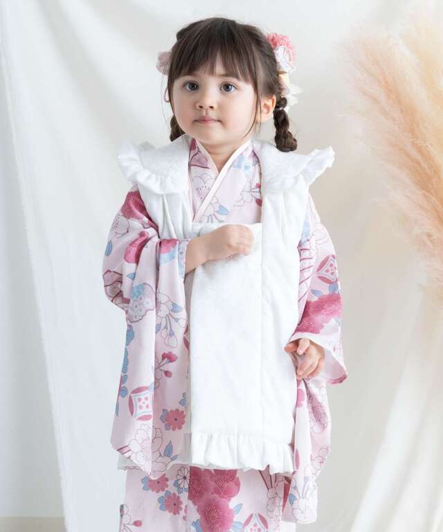 3歳 七五三被布 和装コート/和服アウター 女の子 | マタニティウェア