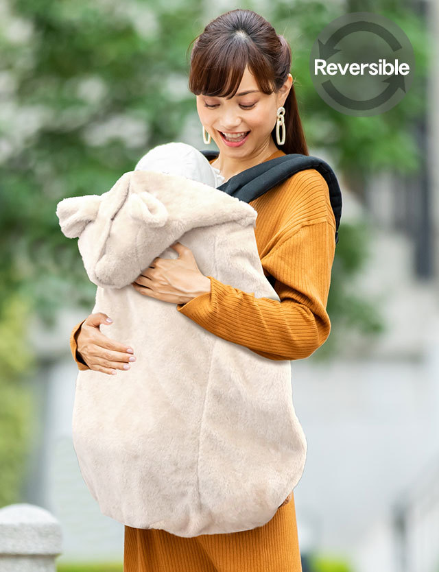 海外限定 HamiKuma クマデザイン フード付きケープ 海外限定 HamiKuma クマデザイン フード付きケープ 童心 日本製