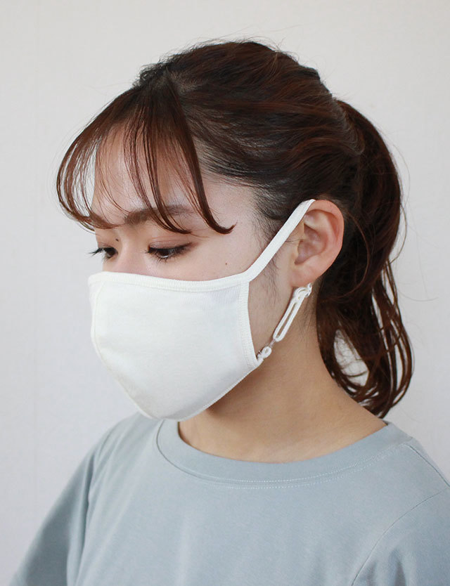 日本製 洗えて何度も使える オーガニックコットン100 ３ｄフィット 布マスク