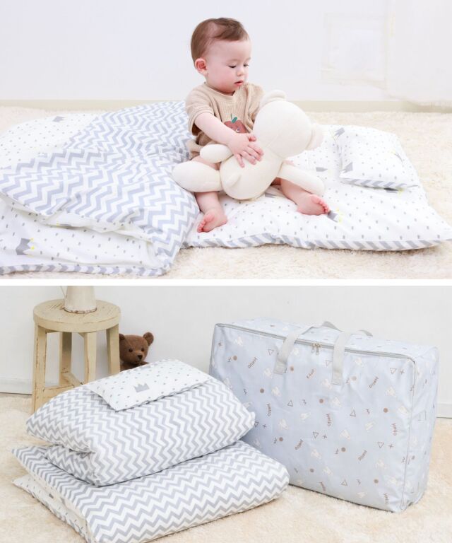 リバーシブル 丸洗いOK 超軽量 天使のお昼寝布団 7点セット 幼稚園