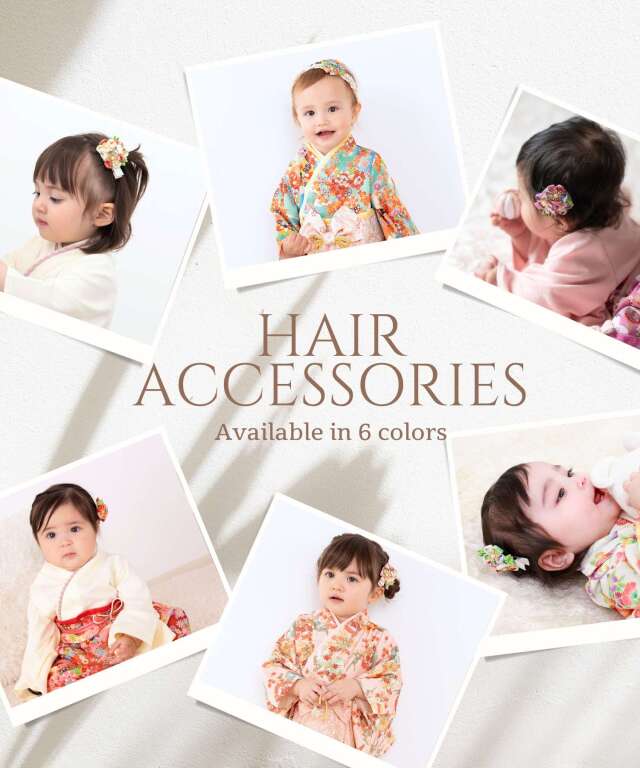 ID／新色♡ベビー袴　刺繍柄 つまみ細工ヘアバンド付き 初節句 B32 ID様専用／新色♡ベビー袴 刺繍柄 つまみ細工ヘアバンド付き