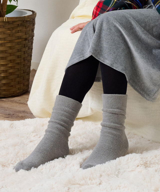 日本製 発熱加工 冷えとり靴下【足湯ごこち】| マタニティウェア・授乳