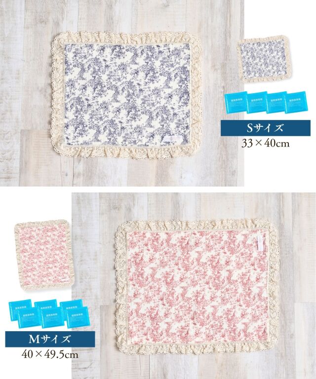 トワルドジュイ柄クール枕マット アイスジェル付き | マタニティウェア