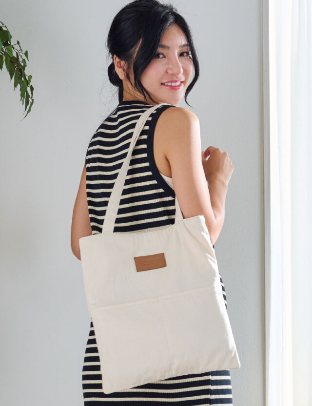 クレンゼ 抗菌・抗ウイルス素材 トートバッグ A4サイズ対応