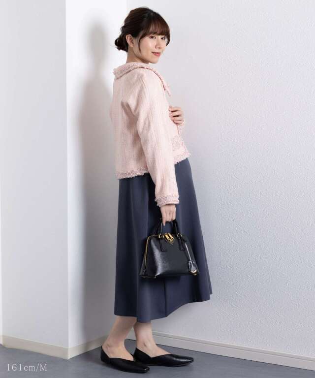 ラグラン袖 ココツイード ジャケット 長袖| マタニティウェア