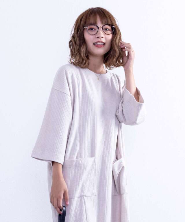 ワンピース スウィートマミー マシュマロリブワンピース | マタニティウェア・授乳服の