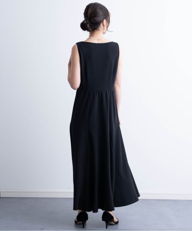 2WAY リボン付き フォーマルワンピース マタニティ 授乳服 産後も