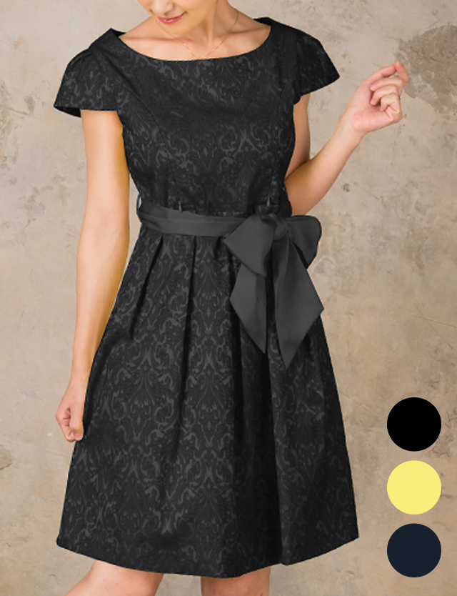 授乳服マタニティフォーマル ストレッチジャガード授乳ワンピ ママドレス スウィートマミー本店