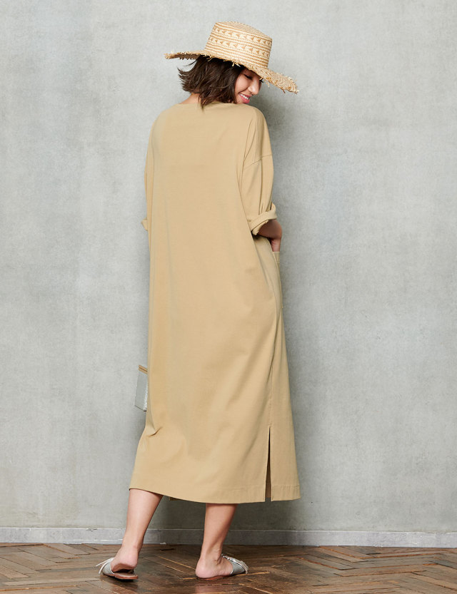 Big Tee カジュアルワンピース Tシャツ 授乳服マタニティウェア