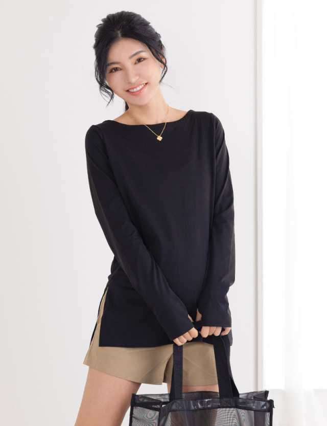 ラッシュガード 長袖 UVカットTシャツ マタニティOK | マタニティ