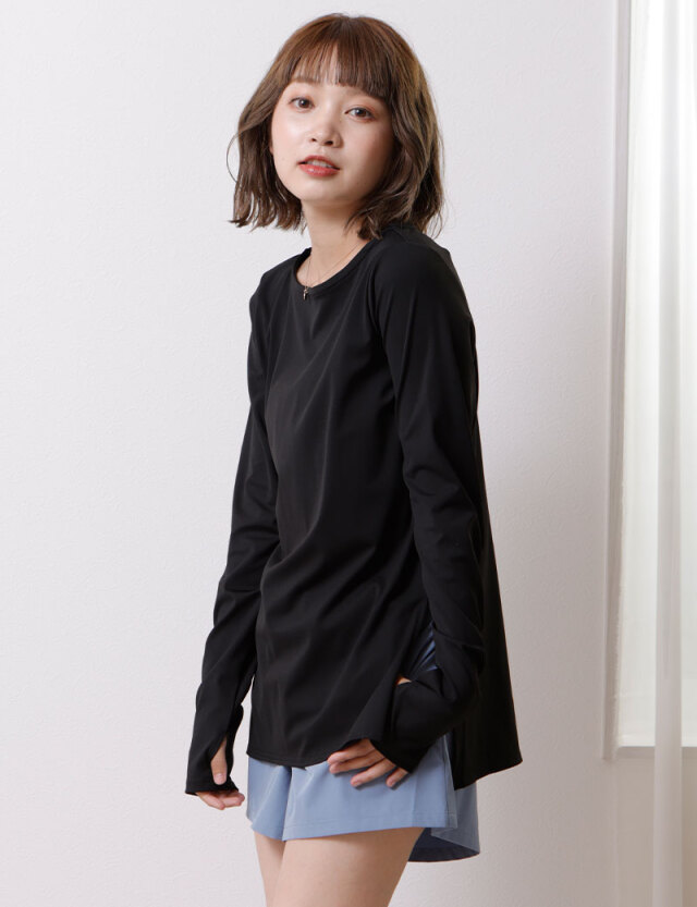 ラッシュガード 長袖 UVカットTシャツ マタニティOK | マタニティ