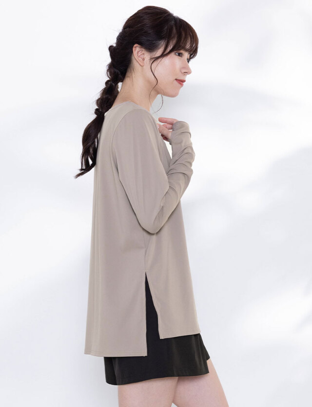 ラッシュガード 長袖 UVカットTシャツ マタニティOK | マタニティ