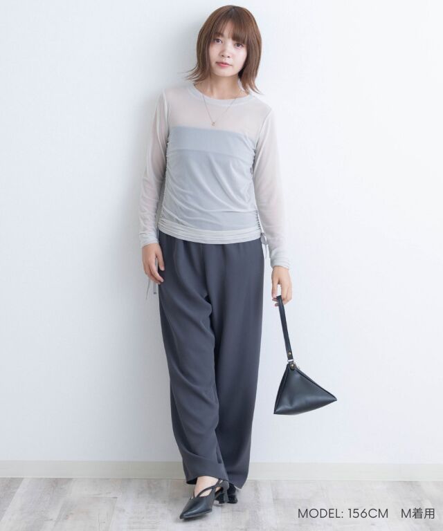 3wayベアトップパンツドレス＋シアートップス セット マタニティ 産後