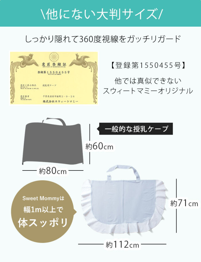 いがぐりスウィートマミー Amazon.co.jp: [スウィートマミー] 授乳ケープ 授乳カバー 大判