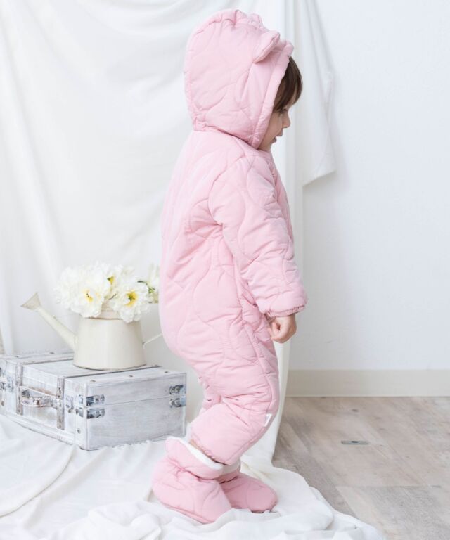 くまさん キルティング ジャンプスーツ | マタニティウェア