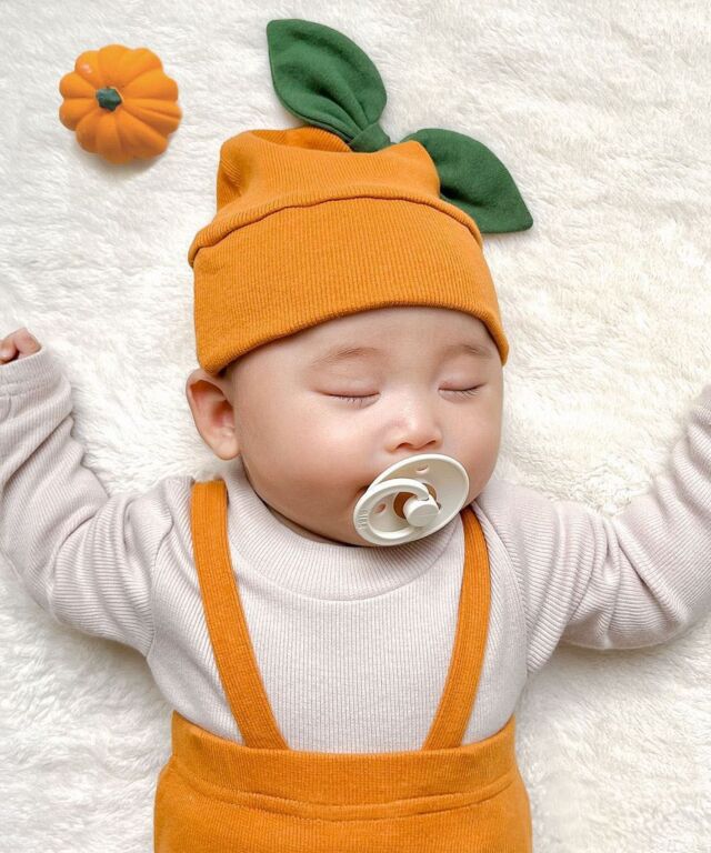 ハロウィンなりきりサロペット＆帽子セット おばけ かぼちゃ コウモリ