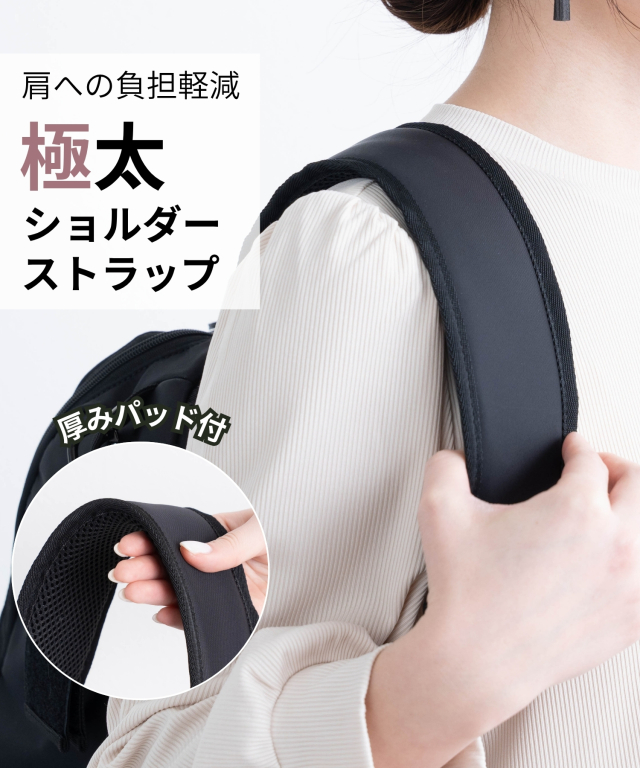 マザーズリュック(23L) WEEKEND 2層式 整理しやすい 2フロア 大容量