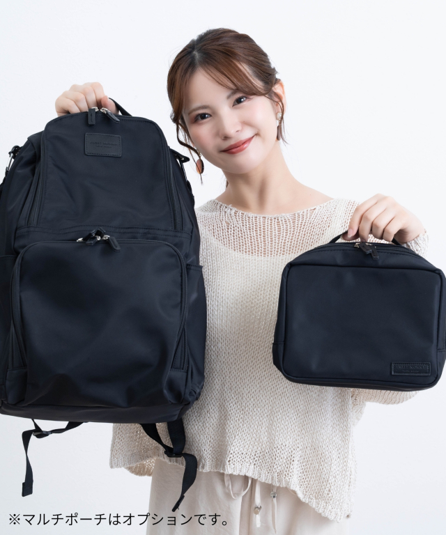 マザーズリュック(23L) WEEKEND 2層式 整理しやすい 2フロア 大容量