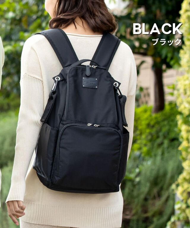 スウィートマミー　20L マザーズリュック　デイリー　大容量　撥水　ブラック tg19106-h-l19.jpg?t=20250814110149