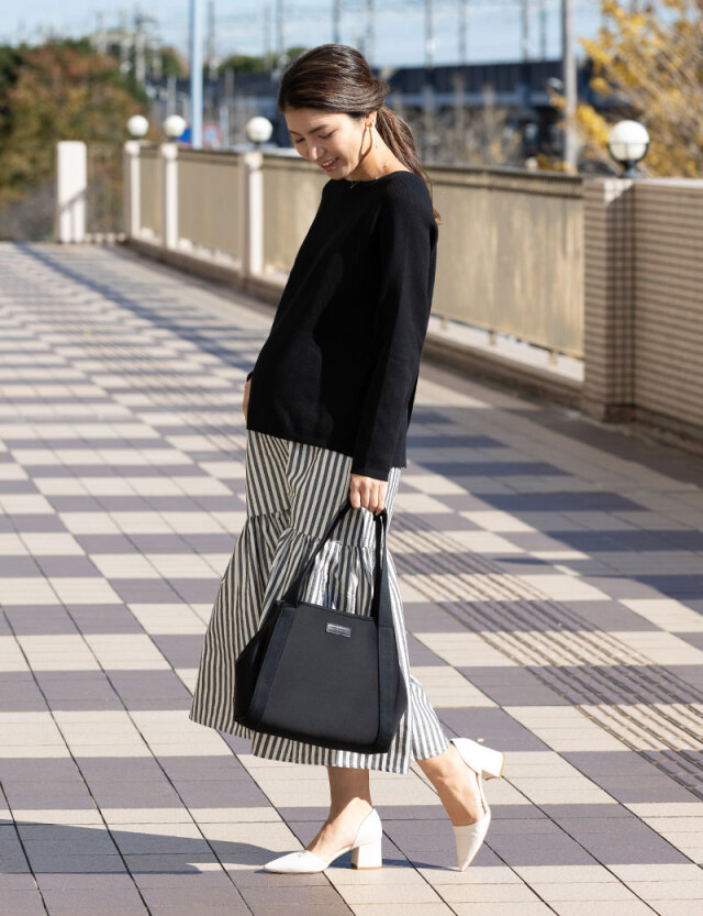 ネオプレーン素材トートバッグ 2点セット サコッシュ セット【SWEET